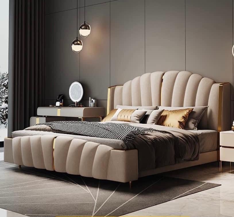 Giường ngủ tân cổ điển mới 2025 VH02